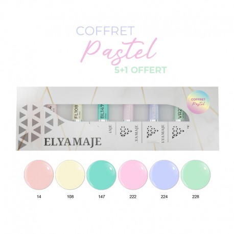 EM COFFRET VSP PASTEL 5+1 ELYA MAJE