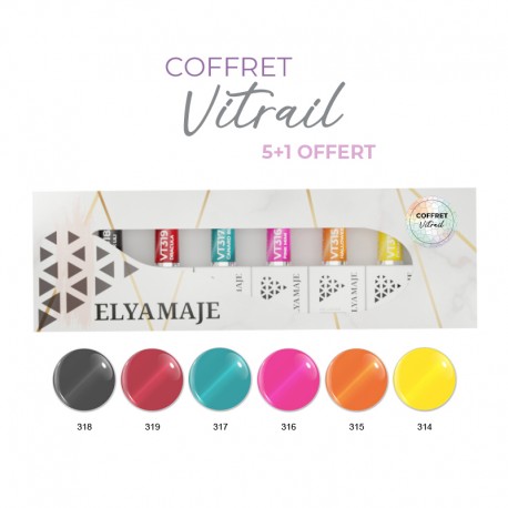 EM COFFRET VSP VITRAIL 5+1 ELYA MAJE