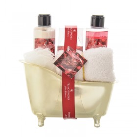 COFFRET BAIGNOIRE DE BAIN RUBY PASSION