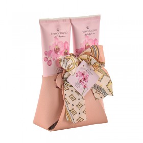 COFFRET SAC AVEC FOULARD WILD ORCHID