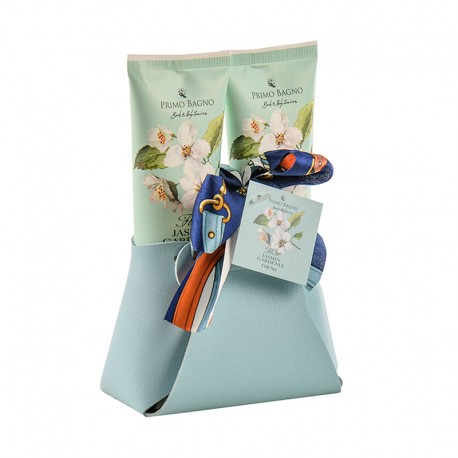 COFFRET SAC AVEC FOULARD JASMIN GARDENIA