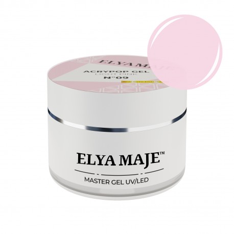 EM GEL ACRYPOP N°9 LIGHT PINK 50ML