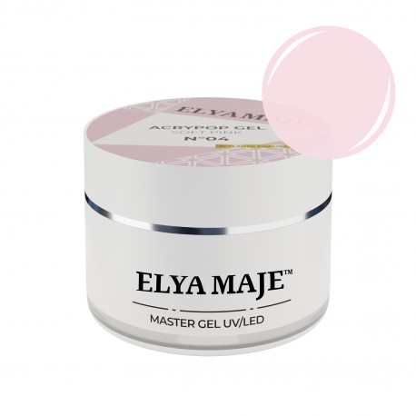 EM GEL ACRYPOP N°4 SOFT PINK 20ML ELYA