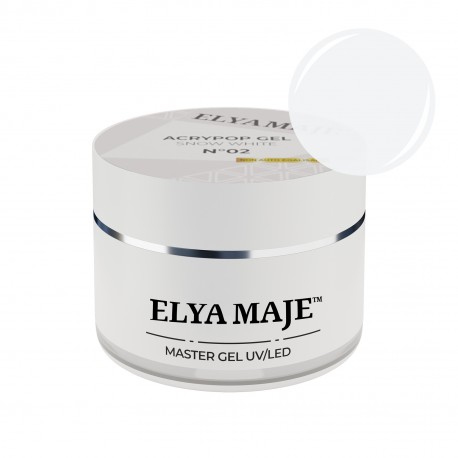 EM GEL ACRYPOP N°2 SNOW WHITE 50ML ELYA