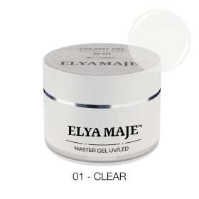 EM GEL UV 01 FLUID CLEAR 50ML ELYA MAJE