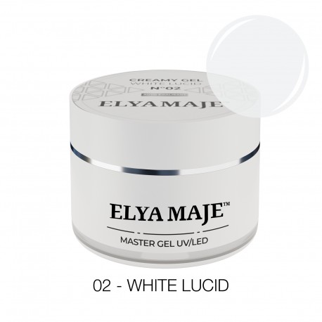 EM GEL CREAMY N°2 WHITE LUCID 50ML ELYA