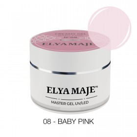 EM GEL CREAMY N°8 BABY PINK 50ML ELYA