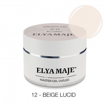 EM GEL CREAMY N°12 BEIGE LUCID 50ML ELYA