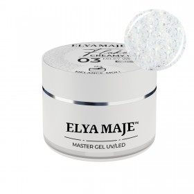 EM GEL FLAKE CREAMY N°3 MILKY WHITE 20ML