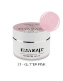 GEL DE CONSTRUCTION ELYA MAJE CREAMY GEL N°21 GLITTER PINK 50ML