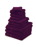 SERVIETTE 30x30CM PRUNE COTON 450G/M2 KODEV LIGNE K