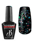 VERNIS UV WONDERLACK EXTREM WLE106 BLACK METEOR DAZZL BEAUTY NAILS ADVANCE 12ML
